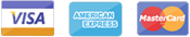 Visa, American Express ve Mastercard